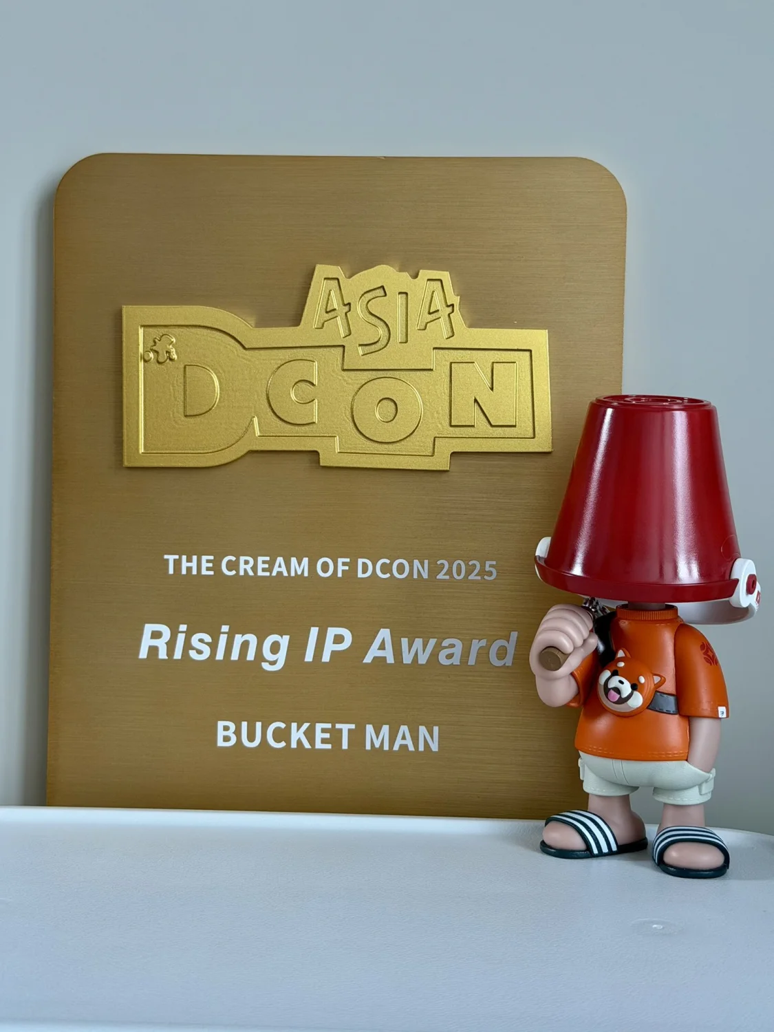 Bucket Man wins the Rising IP Award at DesignerCon Hong Kong